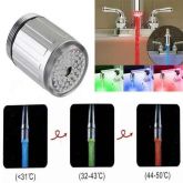 Bico Torneira Luz Led Cores Mudam Com Temperatura Sem Pilhas